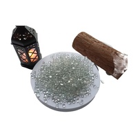 Vente flash : Perles de verre de feu solides, réfléchissantes, à haute brillance, transparentes, de 3 à 6 mm, qualité industrielle et médicale, gravier de verre pour piscine, pour la décoration