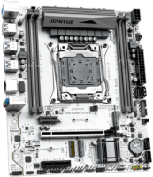 JGINYUE X99 Motherboard Xeon E5 2620 V3 DDR4 4-Kanal-RAM M.2 NVME SATA WIFI Mini-ATX GAMING ARGB