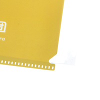 Dossier en plastique PP A4 Hengyao, qualité supérieure, design à barre coulissante, produit de classement largement utilisé
