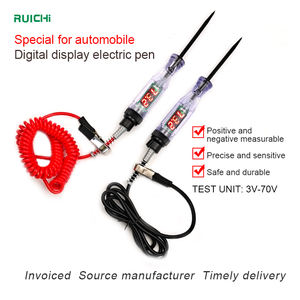 Hochwertiger 3V-70V Kfz-Test lichts tift mit LED-Magnet rücken für LKW-Elektro reparatur batterie <span class=keywords><strong>tester</strong></span> Auto - Product Image 6