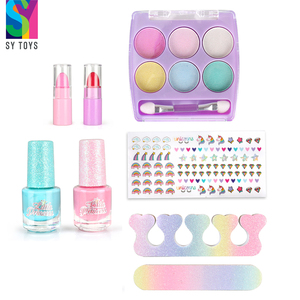 SY Jeux de <span class=keywords><strong>maquillage</strong></span> d'imitation, jouets cosmétiques non toxiques, trousses de <span class=keywords><strong>maquillage</strong></span>, sac <span class=keywords><strong>licorne</strong></span> pour enfants filles - Product Image 3