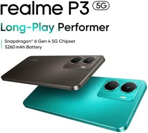 Realme <span class=keywords><strong>P3</strong></span> 5G Deca <span class=keywords><strong>Core</strong></span> 512GB 12GB ยุโรปแสงดาวสีเขียว NFC RMX5079 EU AMZ ภาษาอังกฤษ CDMA AMOLED 120Hz สองซิม5000mAh - Product Image 5