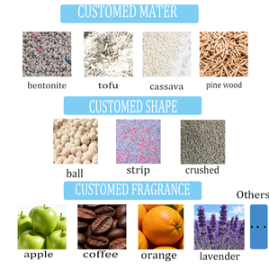 Benjie Umweltfreundliche Mais-Sand Premium-Qualität Multi-Duft Schnell Klumpend Hochabsorbierend Staubarm Bentonit-Kugeln Katzenstreu - Product Image 4