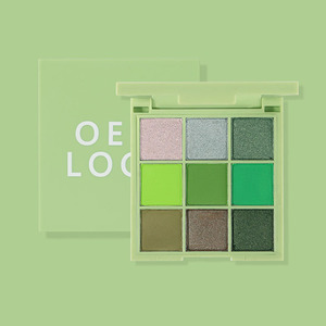 <span class=keywords><strong>Paleta</strong></span> de Sombras de Ojos Vegana de Alta Pigmentación, Paquete Blanco OEM, Sombras de Ojos Verdes DIY, Muestra Gratis - Product Image 4
