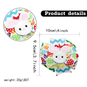 Oferta: Lazos para <span class=keywords><strong>el</strong></span> Cabello con Diseño de Huevos de Pascua, Diademas, Lazos para <span class=keywords><strong>el</strong></span> Cabello Coloridos, Hermosos Lazos para <span class=keywords><strong>el</strong></span> Cabello con Diseño de Conejito, Accesorios para <span class=keywords><strong>el</strong></span> Cabello para Niños - Product Image 2