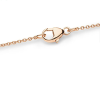Collar de diamantes de laboratorio de oro de 18k con nombre, joyería con corte de pera