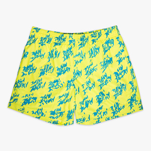 Deportes Monogram Drip Pockets Cool Lined Textured Quick Dry Compression Stripe Sheer Dance Pantalones cortos de béisbol - Product Image 4