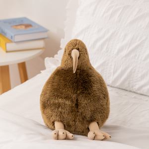 Peluche Morbido di Piccolo Kiwi da 12CM, Simulazione Mascotte della Nuova Zelanda, Giocattolo Animale per Bambini, Regalo - Product Image 4