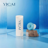 Flacon pompe sans air à large ouverture 30ml 50ml 100ml en PP, écologique et recyclable pour crème visage et usage personnel