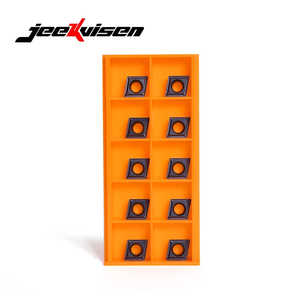 Jeekvisen CCMT09T302 CCMT09T304 CCMT09T308-LF CNC Cutting Tools Tungsten <b>Carbide</b> Turning Inserts Boxed <b>Cemented</b> <b>Carbide</b> in Stock - Product Image 5