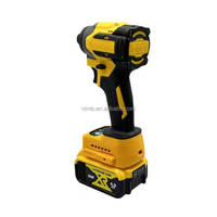 Vente en gros de tournevis électrique sans fil industriel 18V avec moteur sans balais, perceuse à percussion (batterie au lithium 230 Nm 1/4 pouces)