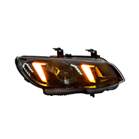Ensemble de phares LED KGKB pour BMW Série 3 325i E92 E93 M3 LCI 2010-2013, double couleur DRL, double projecteur, plug & play