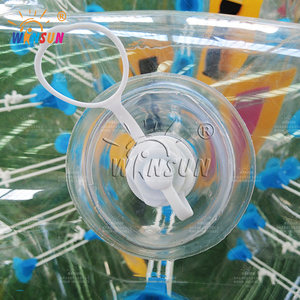 ลูกฟุตบอลเป่าลมใสพร้อมส่งจากคลังสินค้าในสหรัฐอเมริกา เหมาะสำหรับเด็กและผู้ใหญ่ เล่นเกมส์กันชนเป่าลม สำหรับงานปาร์ตี้กลางแจ้ง ให้เช่า - Product Image 3