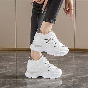 Zapatos Deportivos Casuales para Mujer, Aumentan la Estatura, Nueva Moda, Cómodos, Antideslizantes, Estilo para Caminar, Venta al Por Mayor - Product Image 4