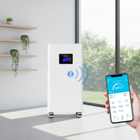 Batterie solaire domestique empilable 20 kWh Lithium-Ion 48 V avec onduleur bidirectionnel 10-20 kW, compatible vente sur réseau et recharge VE, CAN, IP65