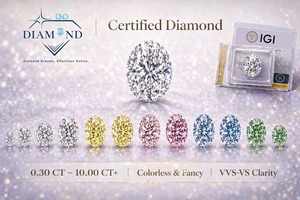 Diamante de Laboratorio Ético de Calidad Premium de 1.24ct, Corte Ovalado, Claridad VVS, Disponible para Joyería de Compromiso Personalizada - Product Image 5