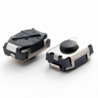 Interrupteur tactile miniature de haute qualité 3 mm * 4 mm à encliquetage SMT, profil bas, interrupteur tactile miniature
