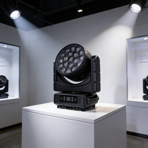 Projecteur LED Wash 4-en-1 étanche IP65 à zoom, idéal pour l'éclairage extérieur, les soirées KTV, les scènes, les DJ et les discothèques - Vente chaude directe usine - Product Image 1