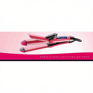 Lisseur de cheveux professionnel en céramique Sunker, 30 watts, 3 en 1, pour femmes, cheveux lisses et tendance - Product Image 2