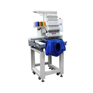 STR OCEAN single head embroidery machine that offer a vast array of options for personalized embroidery
