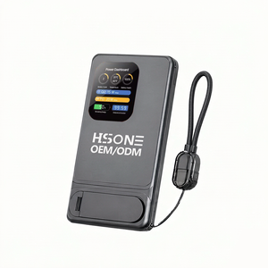 YJ05 พาวเวอร์แบงค์แม่เหล็กบางเฉียบ 5000mAh ความบาง 9 มม. ชาร์จเร็ว 15W พร้อมหน้าจอ TFT HISONE - Product Image 1