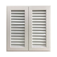 Fenêtre Naco en aluminium antirouille pour bord de mer Cadre à persiennes intégré Fenêtres à battant en aluminium pour persiennes