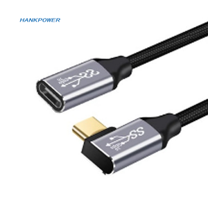 Cavo USB <span class=keywords><strong>C</strong></span> a Type <span class=keywords><strong>C</strong></span> PD 100W 5A per Ricarica Rapida, Cavo Angolato per Laptop, 10Gbps USB 3.1 Gen2 Type-<span class=keywords><strong>C</strong></span> - Product Image 1