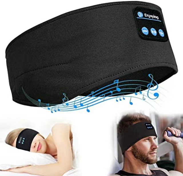 Top Seller Sleep Aid Sleep Head Wear Bluetooth Eye Patch Sleeping Headband Headset Wirteless Speaker
