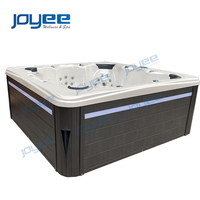 JOYEE pas cher prix d'usine pas cher rapide maasge jardin extérieur baignoires de spa pour 6 7 personnes et bain à remous baignoire de spa extérieure
