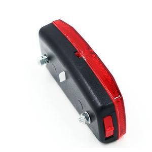 <span class=keywords><strong>Porte</strong></span>-bagages de 30 à 40 pieds étanche pour vélo, siège arrière, feu arrière réfléchissant, sécurité pour la nuit - Product Image 4