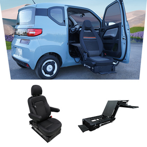 Asiento de Coche Giratorio de Fibra de Carbono Programable y Ajustable de Lujo para Personas Discapacitadas, Ancianas o con Movilidad Reducida - Product Image 2