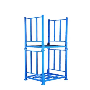 Vải ngành công nghiệp kho nhiệm vụ nặng nề Stackable thép lưu trữ giá