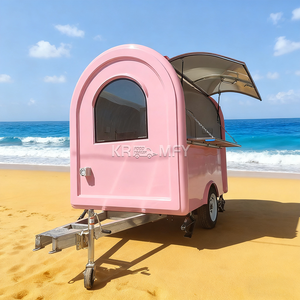 2025 Thailand Stainless Gas Stove Oven Trailer Pizza Coffee <b>Cart</b> Ice Cream Food Truck - Product Image 6