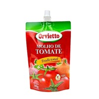 Emballage en plastique aluminium de qualité alimentaire personnalisé pour Ketchup ail pâte de tomate support bec barbecue sauce pochette pour aliments pour animaux de compagnie