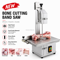 Machine à découper les os commerciale, machine à découper les os de viande congelée pour boucherie de bœuf, porc, poisson
