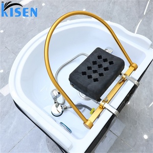 Kisen – Équipement de lavage de cheveux Zen-flow Bowl pour salon, design élégant, économique, avec tuyaux inclus - Product Image 4