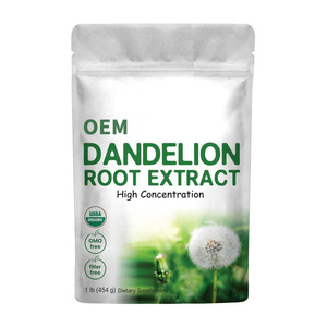 人気沸騰中のオーガニックタンポポ根粉末（大人向け）サポート工場OEM/ODM - Product Image 1