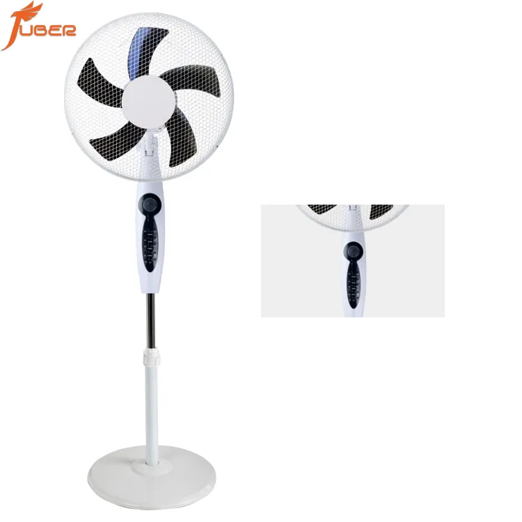 16 inch electric oscillating stand fan home 4 blades pedestal standing fan with remote