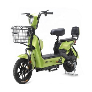 Scooter/Moto électrique à 2 roues CKD 350W 2022 avec pédales, 3 vitesses, moto électrique - Product Image 6