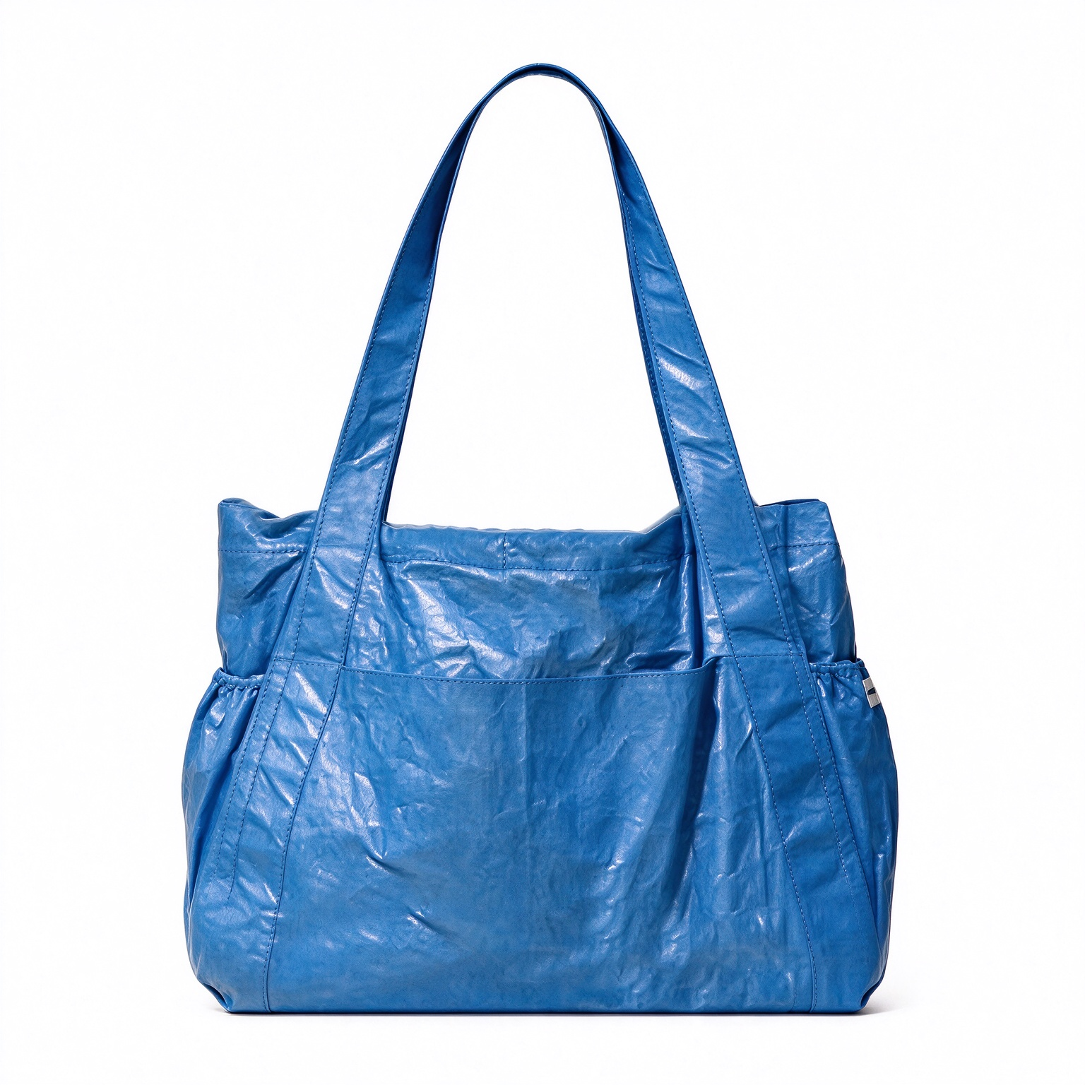 Blue Tyvek Tote Bag