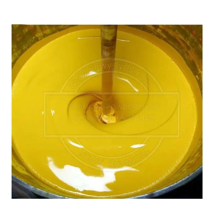 Colorant liquide jaune concentré pour l'industrie du papier