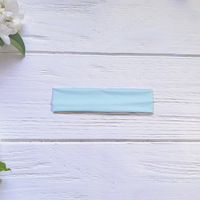 Bandeau de cheveux extensible pour femmes et hommes Yoga Sports Bandeau de tête Lot Bandeaux en coton aux tons neutres