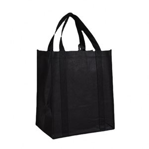 Sacs de shopping non tissés de haute qualité avec logo personnalisé, couleur et taille au choix, recyclables, impression de logo avec poignée pour vêtements et chaussures - Product Image 2
