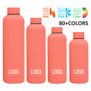 17oz Double Wall Vacuum Insulated Stainless Steel Sports Thermos <b>Flask</b> 6-12 Hours Thermal Insulation Portable Design Gym Lid - Product Image 2