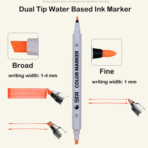 STA Nước Dựa Trên Màu Đánh Dấu Với 80 Màu Sắc Vẽ Màu Nước Bàn Chải Bút Nghệ Thuật Nước Dựa Trên Màu Đánh Dấu Cho Sinh Viên - Product Image 2