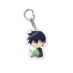 Llavero de Anime <span class=keywords><strong>Mob</strong></span> <span class=keywords><strong>Psycho</strong></span> <span class=keywords><strong>100</strong></span>, Diseño de Doble Capa, Shigeo Kageyama, Merchandising de Anime, Colgante Acrílico, Regalo, Grabado Pintado en China - Product Image 4