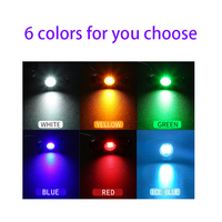 6000K 9-LED Pure White Rock Lights Pods Iluminación exterior automática para camión ATV UTV SUV Motocicleta Coche