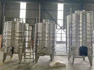 Cuves de fermentation de vin 100L-30000L Équipement viticole Usine de fabrication 500L 1000L 2000L 5000L 3000L - Product Image 6