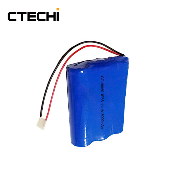 18650 11.1V 3000mAh 1P3S Lithium Battery Pack Streetlamp Projector Bluetooth Speaker Li ion Battery Power Supply
