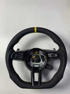 Volant en cuir personnalisé en usine pour Volan Porsche Cayenne, Lenkrad Panamera, <span class=keywords><strong>Taycan</strong></span>, Macan, 911, Volant Motors - Product Image 6